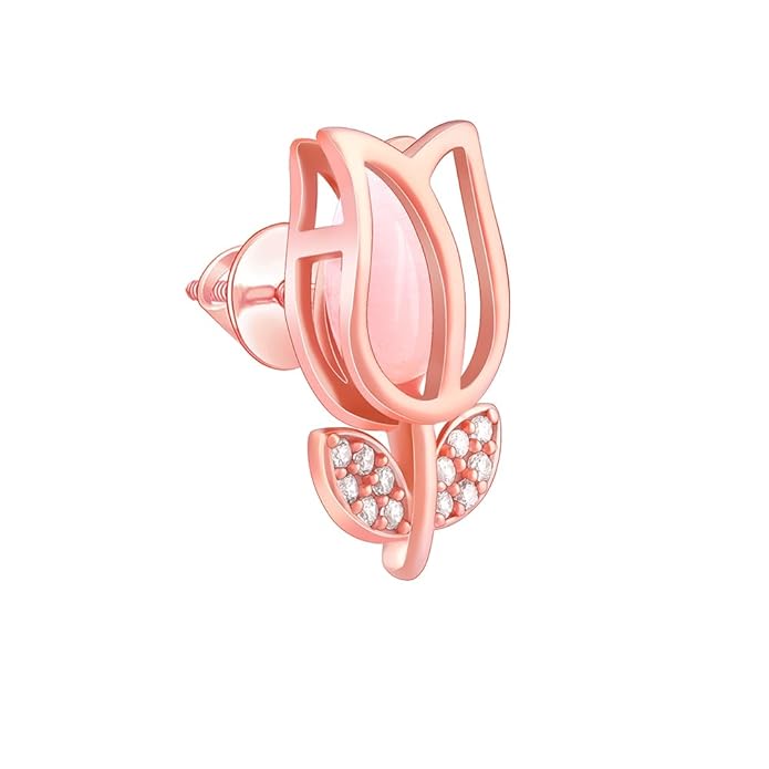 Pink Rose Bud Jewelry Set